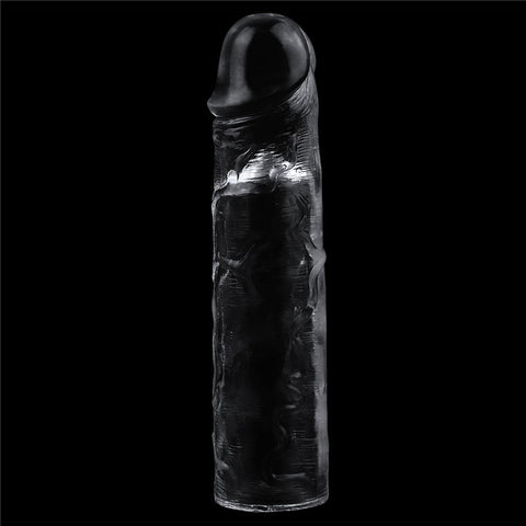 Clear Penis Extender Sleeve for Enhanced Length and Girth > Sex Toys For Men > Penis Sleeves