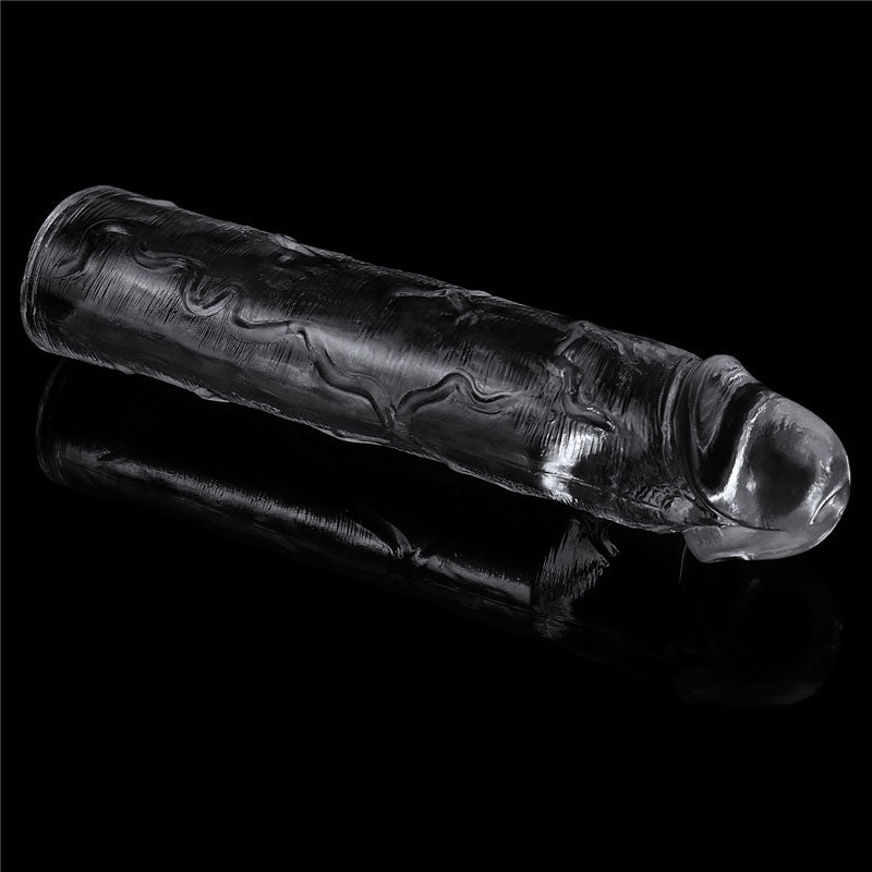 Clear Penis Extender Sleeve – Adds 2 Inches Length and Increases Girth by 30 Percent Sleeve > Sex Toys For Men > Penis Sleeves