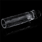 Clear Penis Extender Sleeve – Adds 2 Inches Length and Increases Girth by 30 Percent Sleeve > Sex Toys For Men > Penis Sleeves