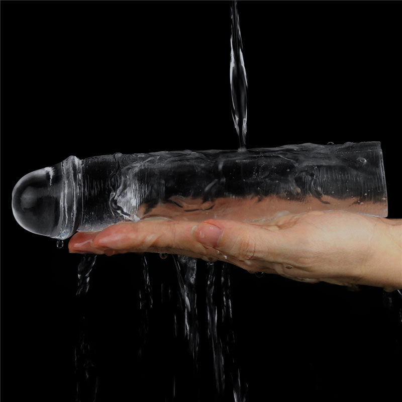 Clear Penis Extender Sleeve – Adds 2 Inches Length and Increases Girth by 30 Percent Sleeve > Sex Toys For Men > Penis Sleeves