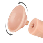 Sliding Skin Dual Layer Dong 20 cm (8 Inch) – Realistic Flexible Dual Density Dildo > Dildos > Realistic Dildos