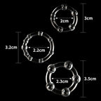 Power Plus Triple Beaded Cock Ring Set of 3 > Cock Ring > Sets