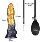 Aerosx Dual Density Inflatable Dildo – 10 Inch Inflatable Dildo > Dildos > Large Dildos