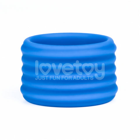 Deep Rib Grip Ring – Silicone Stretch Grip Ring > Cock Ring > Single
