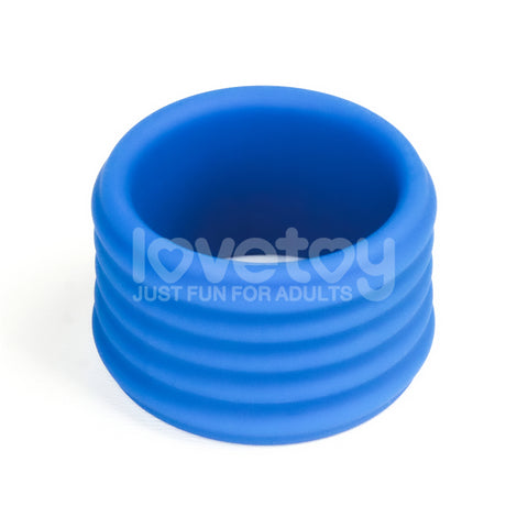Deep Rib Grip Ring – Silicone Stretch Grip Ring > Cock Ring > Single