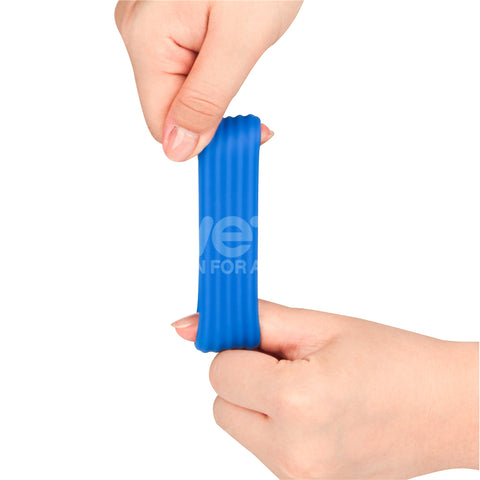 Deep Rib Grip Ring – Silicone Stretch Grip Ring > Cock Ring > Single