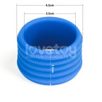Deep Rib Grip Ring – Silicone Stretch Grip Ring > Cock Ring > Single