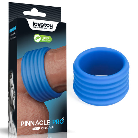 Deep Rib Grip Ring – Silicone Stretch Grip Ring Default Title > Cock Ring > Single