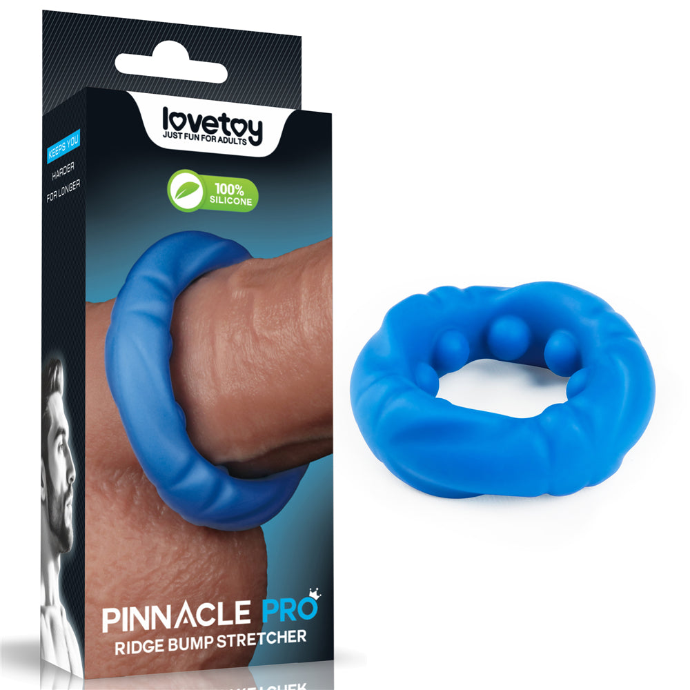 Ridge Bump Stretcher – Textured Stretching Sleeve > Cock Ring > Single