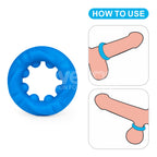Ridge Bump Stretcher – Textured Stretching Sleeve > Cock Ring > Single