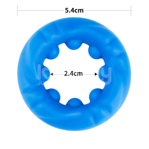 Pinnacle Pro Ridge Bump Stretcher (Deep Blue) – Textured Cock Ring COCK RINGS