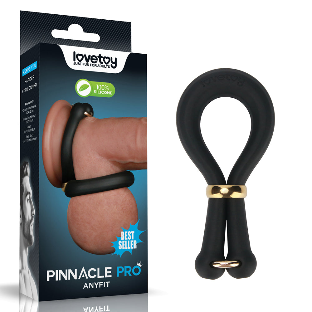 AnyFit Silicone Stretcher Ring – Adjustable Dual-Loop Silicone Stretcher > Cock Ring > Adjustable Main image
