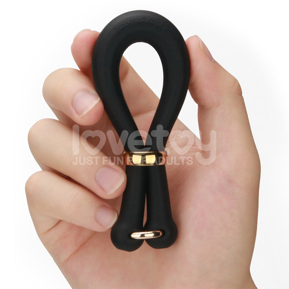 AnyFit Silicone Stretcher Ring – Adjustable Dual-Loop Silicone Stretcher > Cock Ring > Adjustable