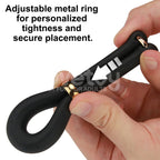 AnyFit Silicone Stretcher Ring – Adjustable Dual-Loop Silicone Stretcher > Cock Ring > Adjustable