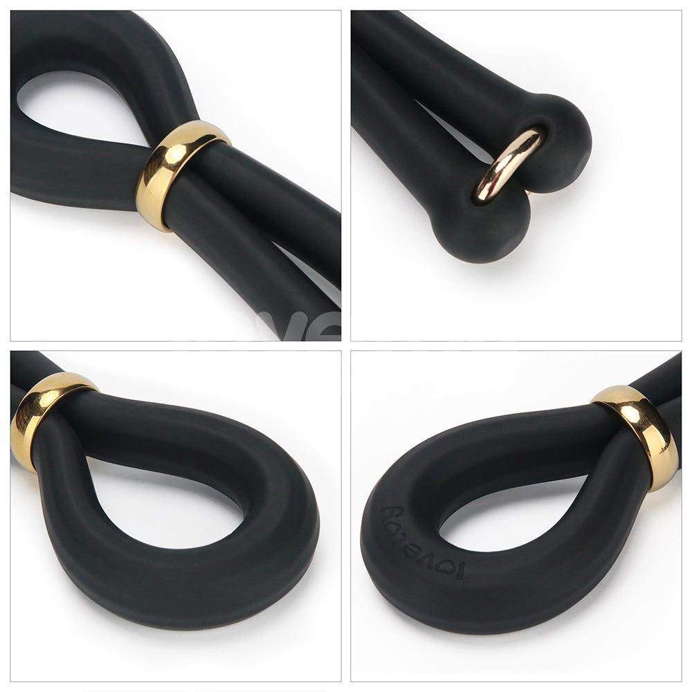 AnyFit Silicone Stretcher Ring – Adjustable Dual-Loop Silicone Stretcher > Cock Ring > Adjustable