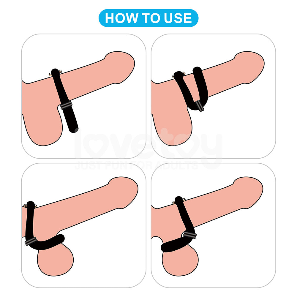 Pinnacle Pro AnyFit Plus – Adjustable Silicone Cock Ring Stretcher > Cock Ring > Adjustable
