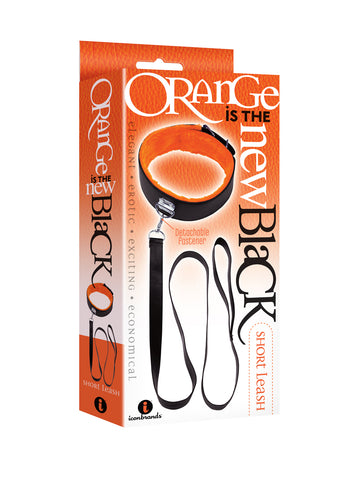 Orange Is The New Short Leash Restraint Multi > Bondage Gear > Restraints