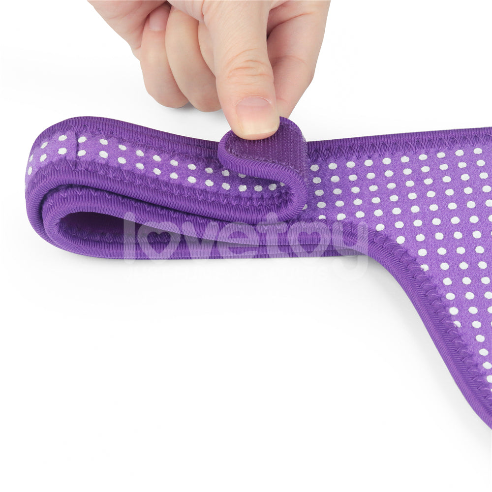 Easy Strap On Harness Polka Dot Purple > Dildos > Strap On Harnesses