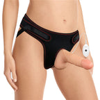 Ingen Vibrating Easy Strap-On Set – 17.8 cm Vibrating Strap-On > Dildos > Strap On Dildos
