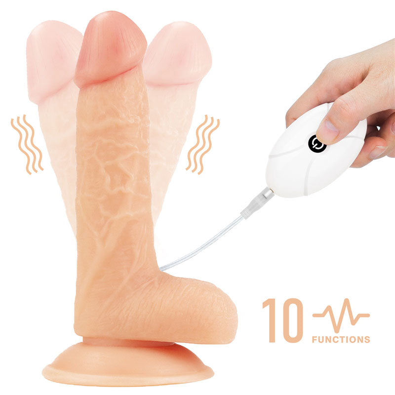 Ingen Vibrating Easy Strap-On Set – 17.8 cm Vibrating Strap-On > Dildos > Strap On Dildos
