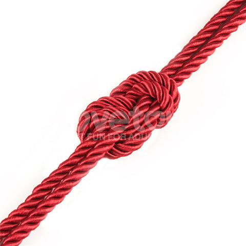 Rebellion Reign Red Silky Bondage Rope 10 Metre Length BONDAGE-TOYS