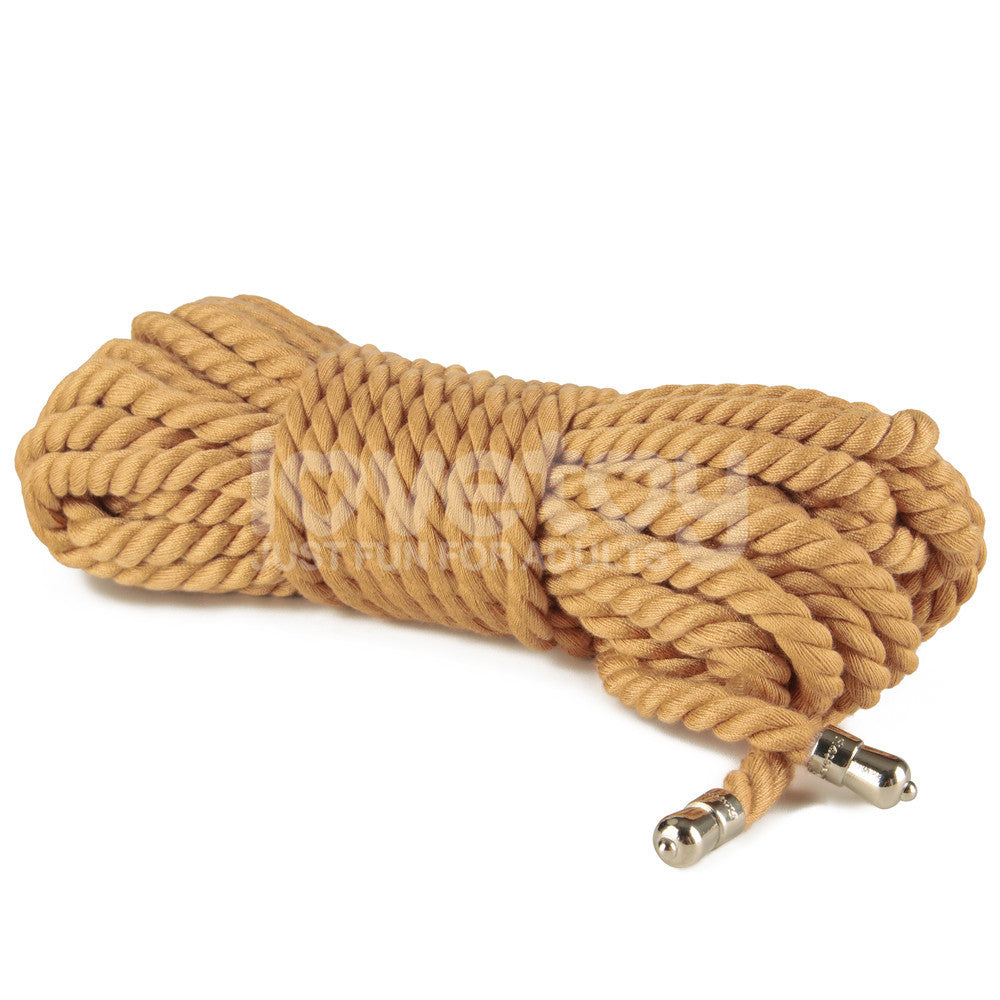 Rebellion Reign Natural Knot Bondage Rope 10 Meter Durable Cotton-Soft Rope > Bondage Gear > Rope