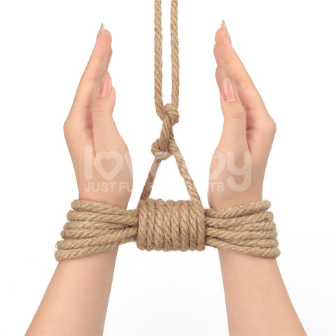 Rebellion Reign Rustic Hemp Bondage Rope 10 Metre Length BONDAGE-TOYS