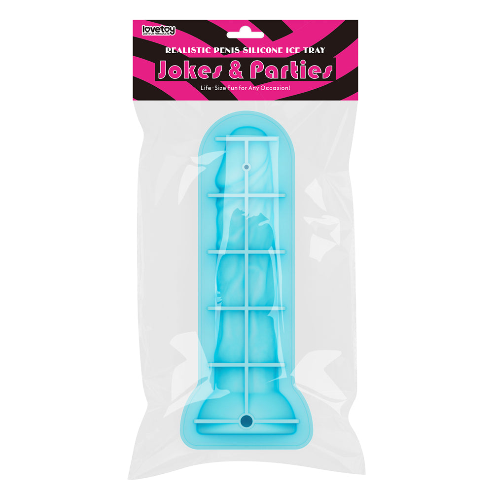 Realistic Penis-Shaped Silicone Ice Tray – Flexible Food-Grade Silicone Ice Mold > Novelties > Party Supplies