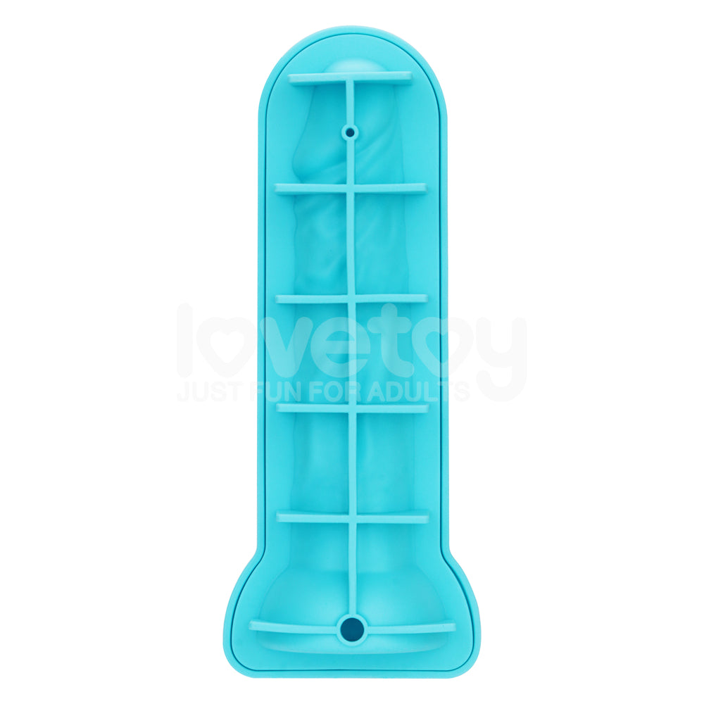 Realistic Penis-Shaped Silicone Ice Tray – Flexible Food-Grade Silicone Ice Mold > Novelties > Party Supplies