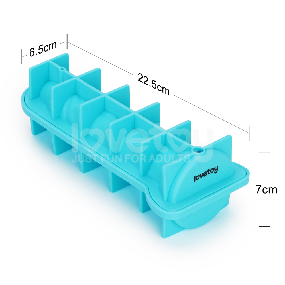 Realistic Penis-Shaped Silicone Ice Tray – Flexible Food-Grade Silicone Ice Mold > Novelties > Party Supplies