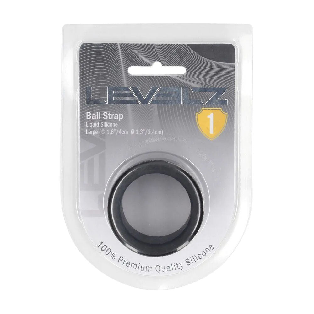 Levelz Liquid Silicone Ball Strap Large – Body-Safe Non-Vibrating Ball Strap > Sex Toys For Men > Ball Stretchers