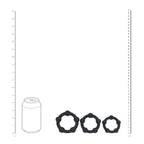 Levelz Beaded Silicone Cock Ring Set of 3 Sizes – Body-Safe Silicone Cock Rings > Cock Ring > Sets