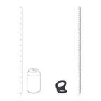 Levelz Double O Silicone (Black) – Dual-Loop Cock and Balls Ring > Cock Ring > Sling