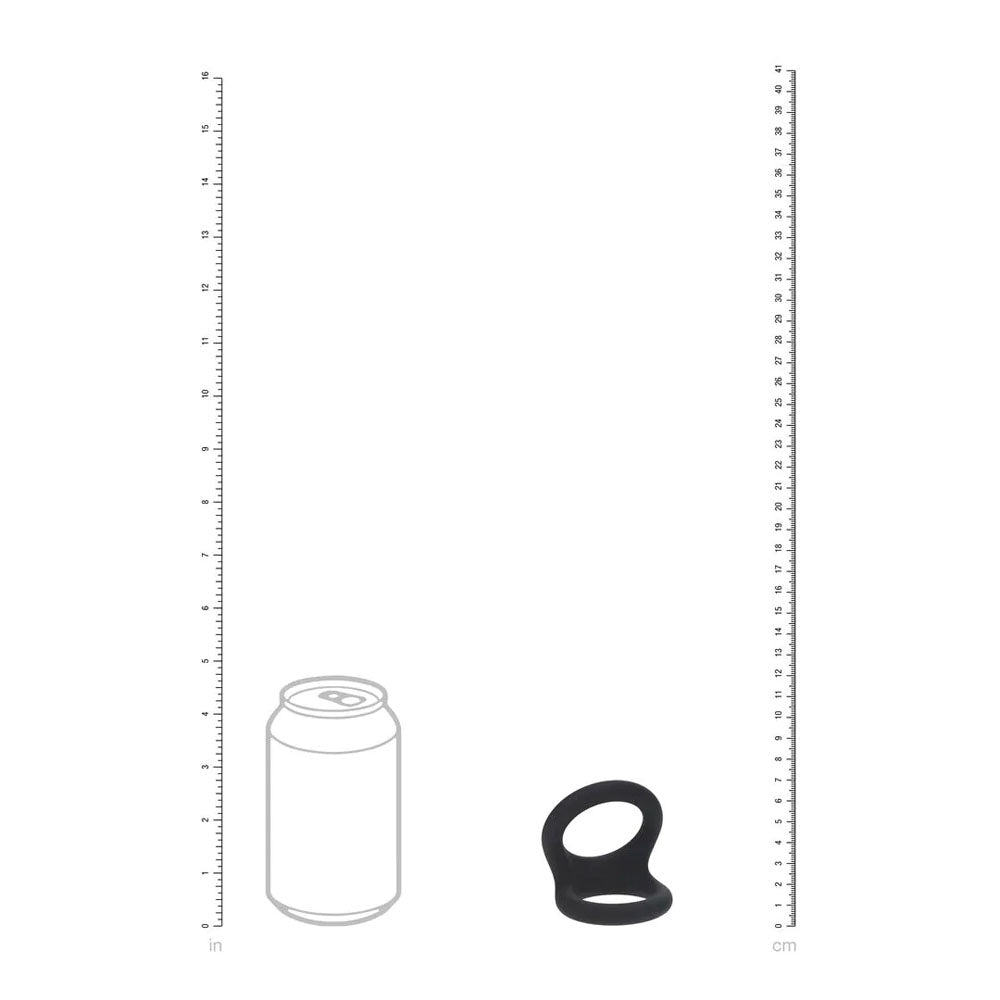 LEVELZ Double O (Large) – Silicone Cock and Balls Ring > Cock Ring > Sling