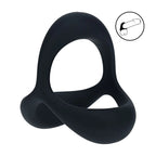 Levelz Tri O Ergo (Black) – Silicone Cock and Balls Ring > Cock Ring > Sling