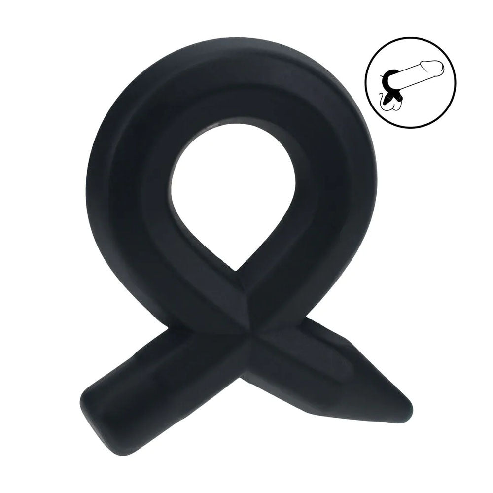 Levelz Pencil Liquid Silicone Cock Ring – Premium Non-Vibrating Silicone Cock Ring > Cock Ring > Single