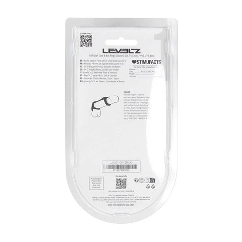 Levelz Tri O Silicone Shaft Cock And Ball Ring – Silicone Cock And Ball Ring COCK RINGS