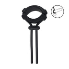 Levelz Wide Detachable Lasso (Black) – Adjustable Silicone Cock Ring > Cock Ring > Adjustable