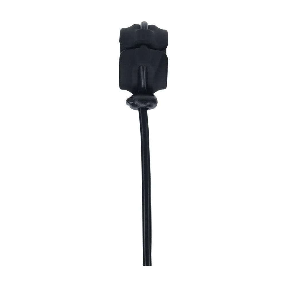 Levelz Wide Detachable Lasso (Black) – Adjustable Silicone Cock Ring > Cock Ring > Adjustable