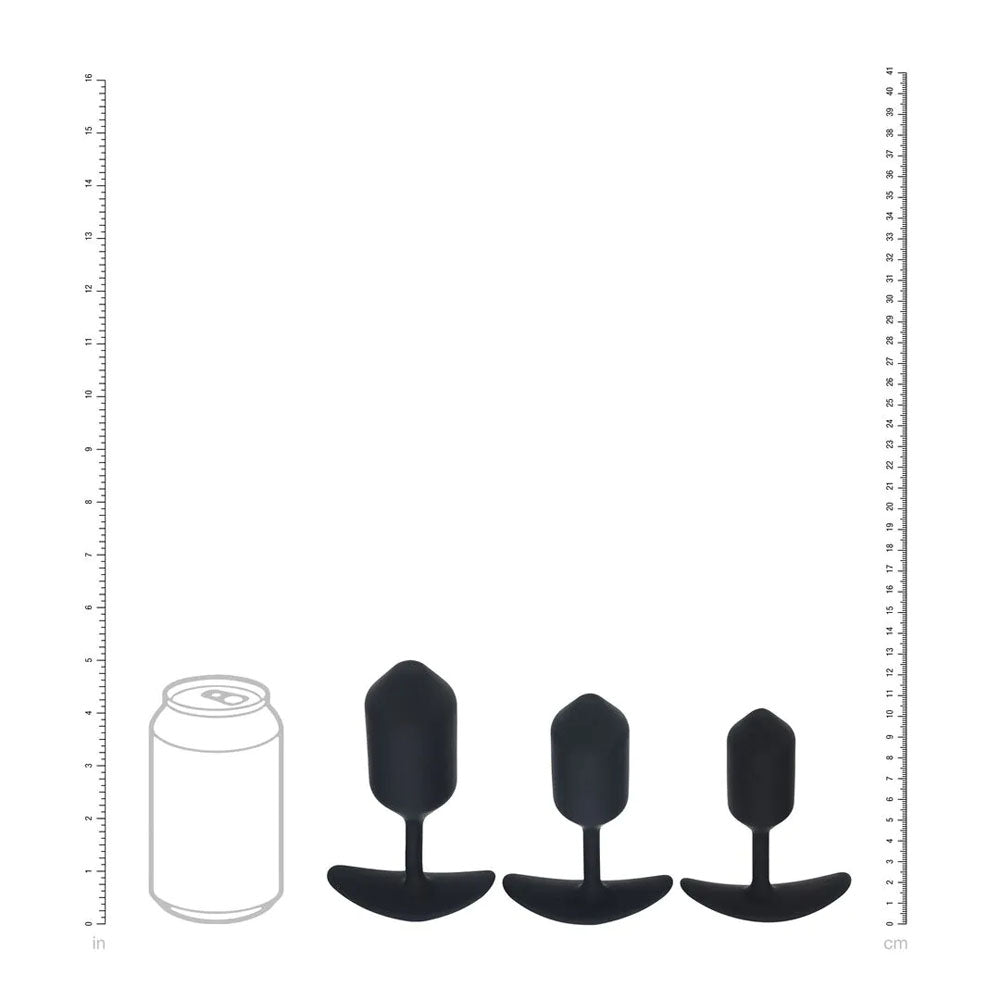 LEVELZ Silicone Weighted Anal Plug Training Set – Weighted Butt Plugs Set of 3 Sizes Secondary image