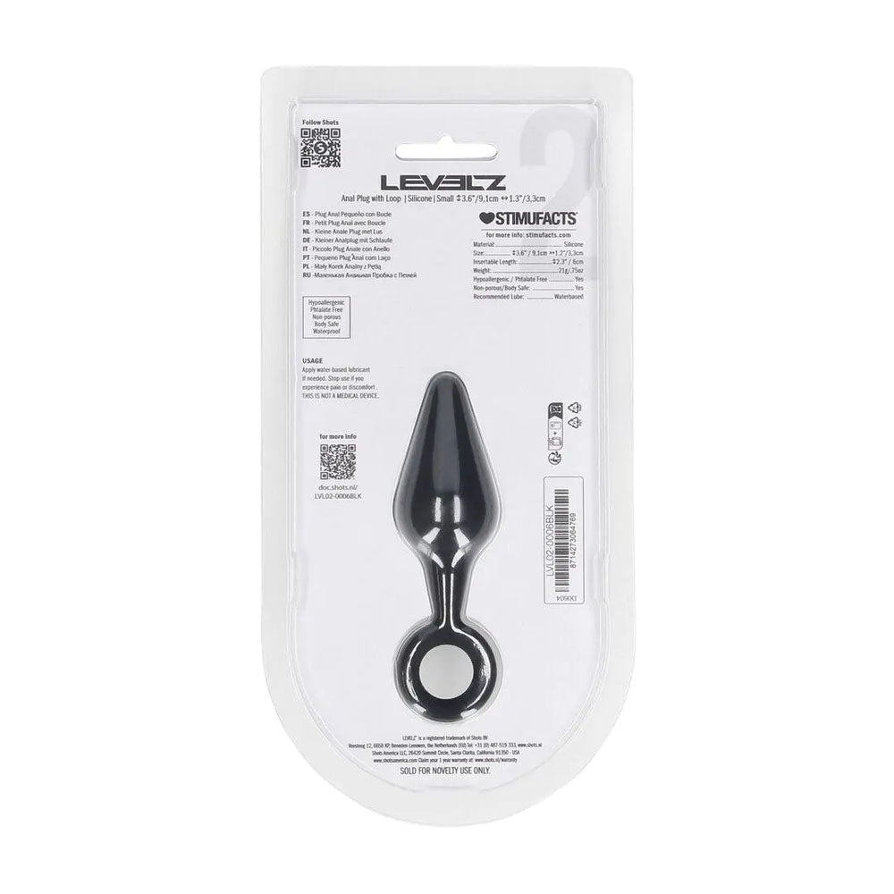 Levelz Silicone Anal Plug Small – Slim Small Butt Plug > Anal Range > Butt Plugs