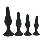 Levelz Slim Silicone Anal Plug Kit Set of Four – Premium Silicone Butt Plugs > Anal Range > Butt Plug Kits