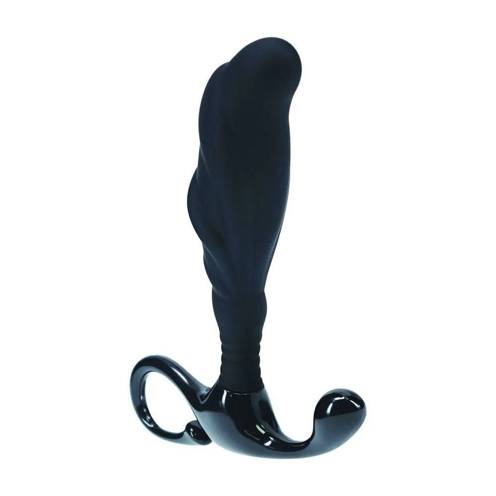 Levelz Rippled with Hard Loop (Large) – Silicone Large Prostate Massager > Anal Range > Prostate Plugs