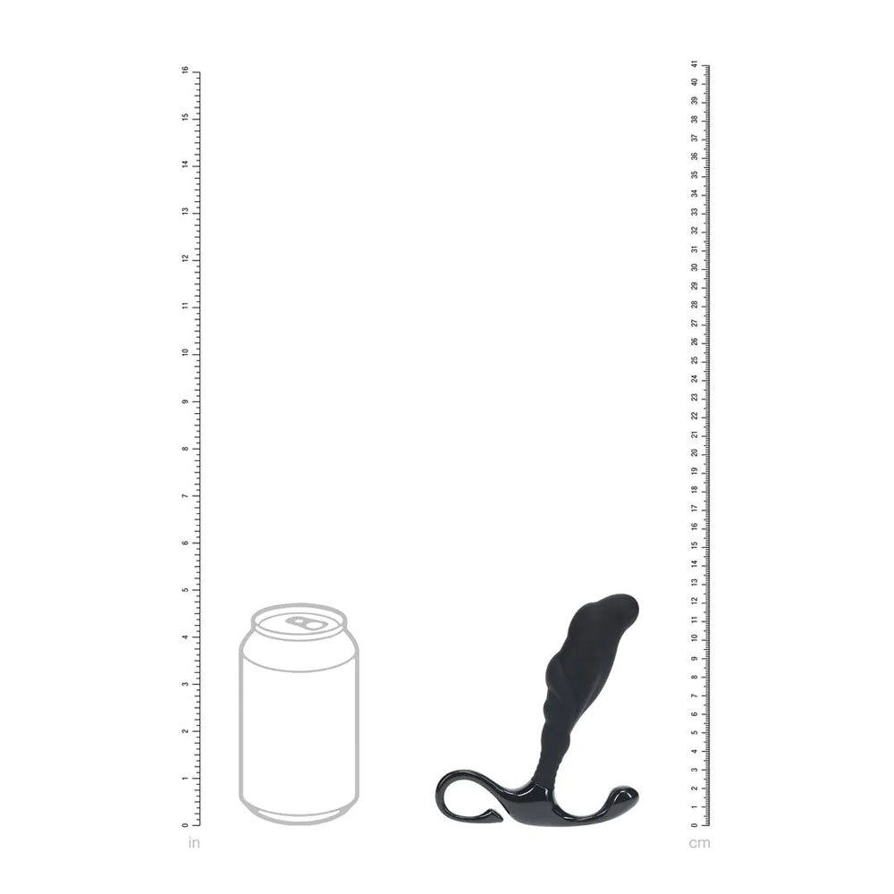 Levelz Rippled with Hard Loop (Large) – Silicone Large Prostate Massager > Anal Range > Prostate Plugs