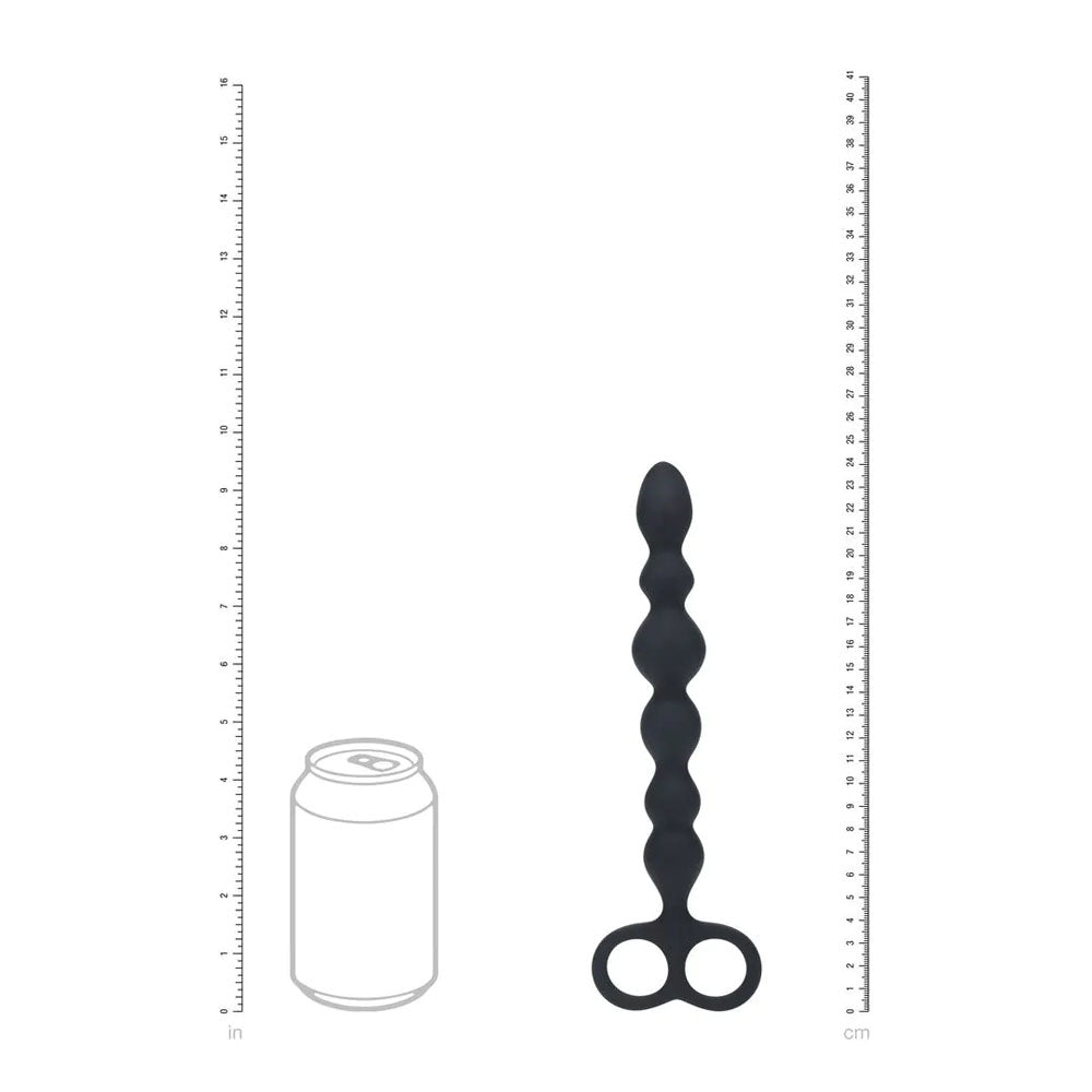 Levelz Beaded Silicone Anal Probe (24.5 cm) – Slim Flexible Anal Beads > Anal Range > Anal Beads