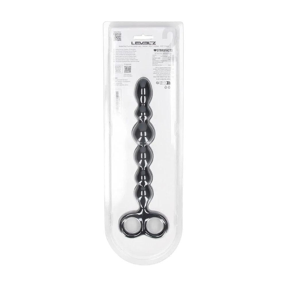 Levelz Beaded Silicone Anal Probe (24.5 cm) – Slim Flexible Anal Beads > Anal Range > Anal Beads