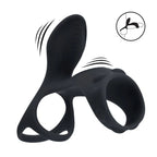 LEVELZ Vibrating Cock and Ball Ring with Shaft Loop – USB Rechargeable Vibrating Cock and Ball Ring > Cock Ring > Vibrating