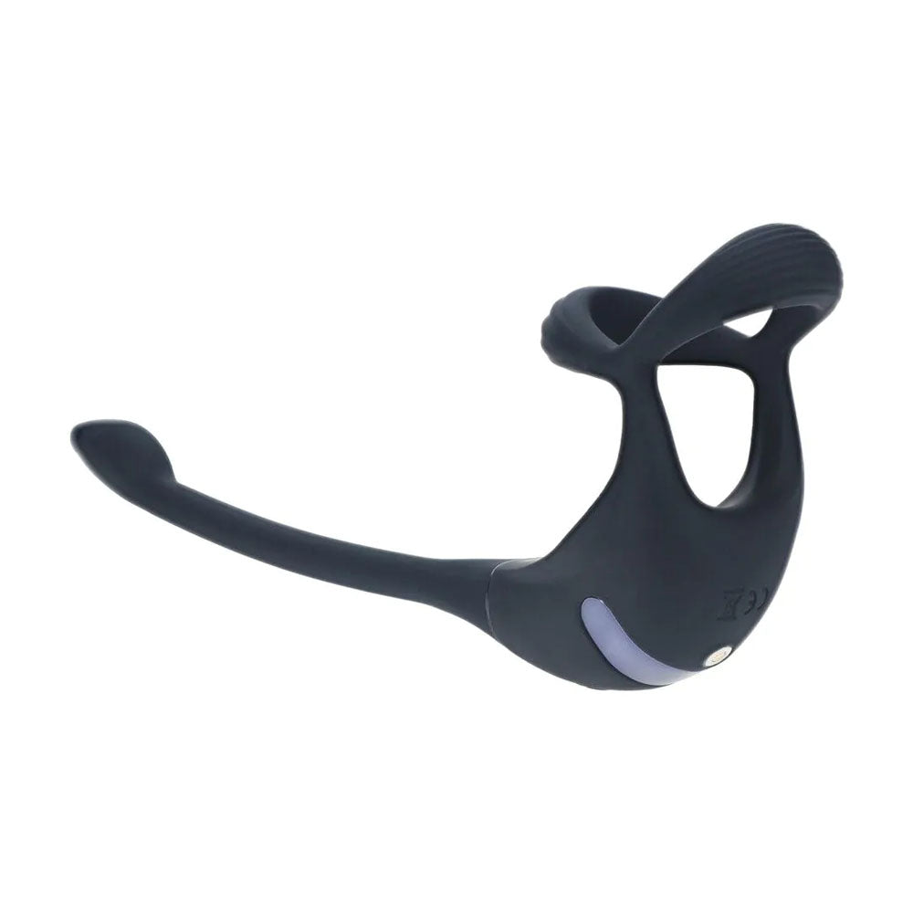 Levelz Remote-Controlled Vibrating Tri-O Cock Ring with Prostate Stimulator – USB Rechargeable Cock Ring and Anal Plug > Anal Range > Prostate Plugs