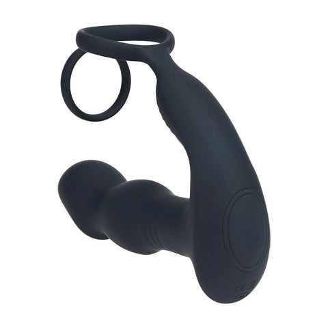 Levelz Remote Controlled Prostate Stimulator with Cock Ring – USB Rechargeable Vibrating Thrusting Prostate Massager > Anal Range > Prostate Plugs