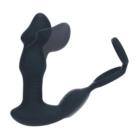 Levelz Remote Controlled Prostate Stimulator with Cock Ring – USB Rechargeable Vibrating Thrusting Prostate Massager > Anal Range > Prostate Plugs